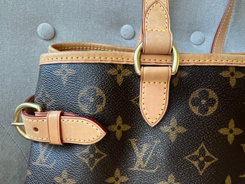 Louis Vuitton Batignolles Horizontal Monogram Canvas Tote Bag Brown Large - Image 6