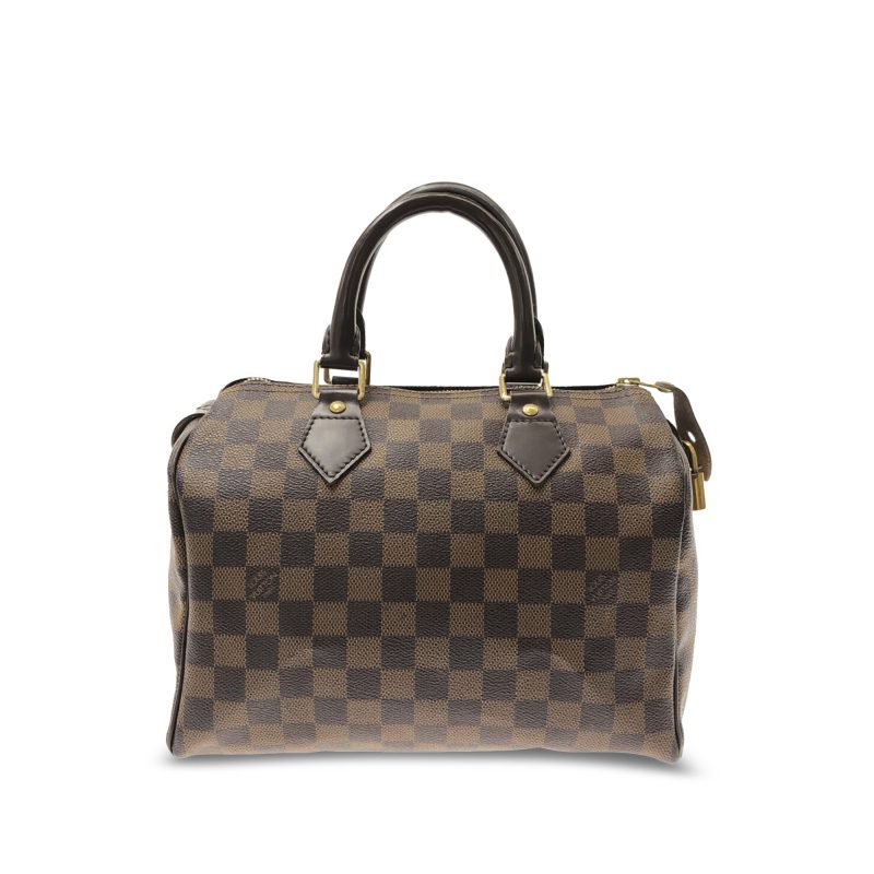 Brown Louis Vuitton Damier Ebene Triana Handbag