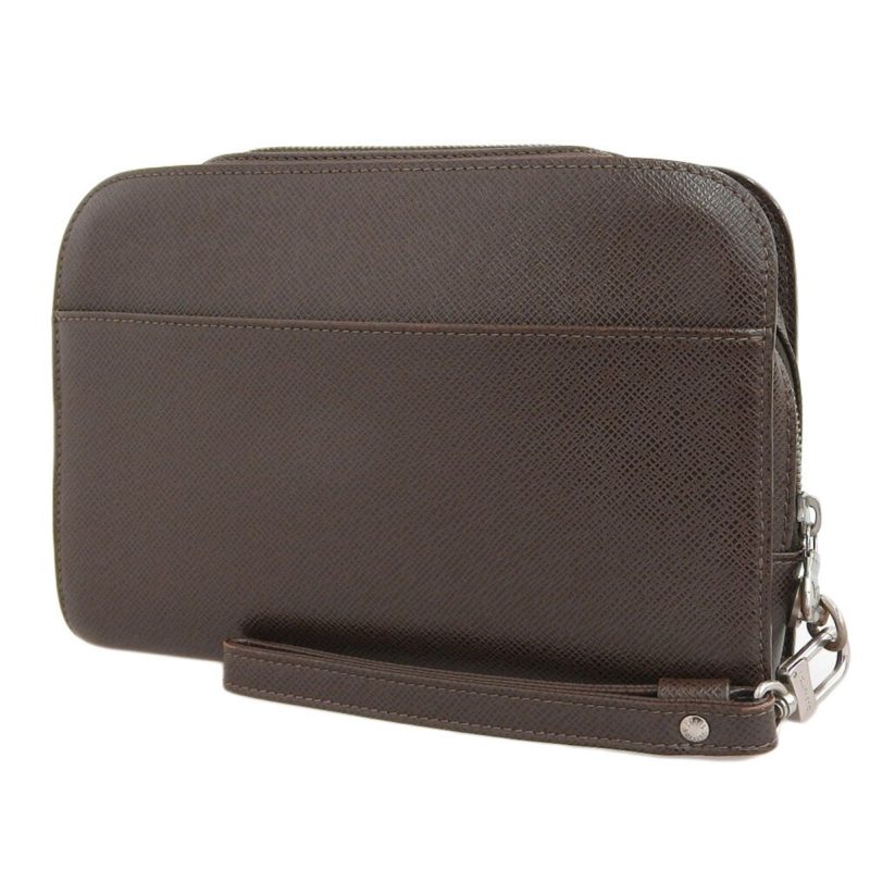 Louis Vuitton BaikalLeather Clutch Bag ()