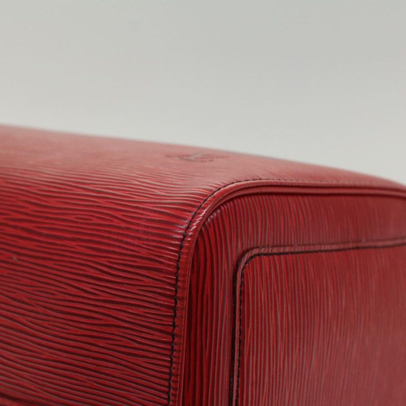 LOUIS VUITTON Epi Speedy 35 Hand Bag Castilian Red M42997 LV Auth 50091 - Image 9