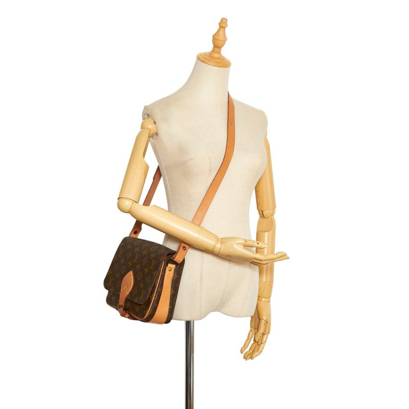 LOUIS VUITTON Cartouchiere MM Monogram Crossbody Bag - Image 7