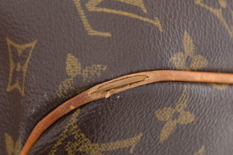 Louis Vuitton Brown Canvas Shoulder Bag Medium Monogram - Image 9