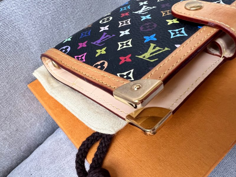 Louis Vuitton Black Multicolore Beverly GM - Image 14