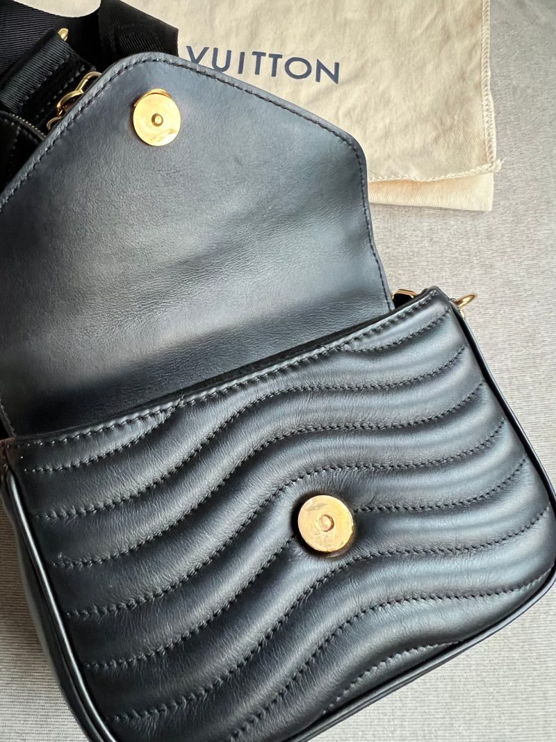 Louis Vuitton Black New Wave PM Bag - Image 28