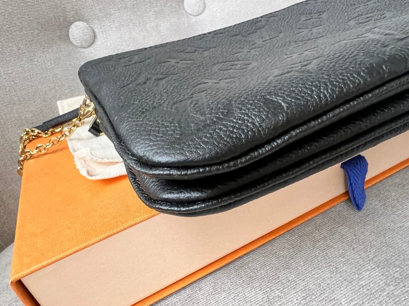 Louis Vuitton Black Empreinte Felicie Insert - Image 17
