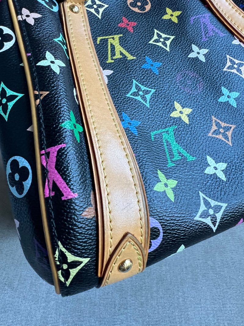 Louis Vuitton Black Monogram Shine Shawl - Image 18