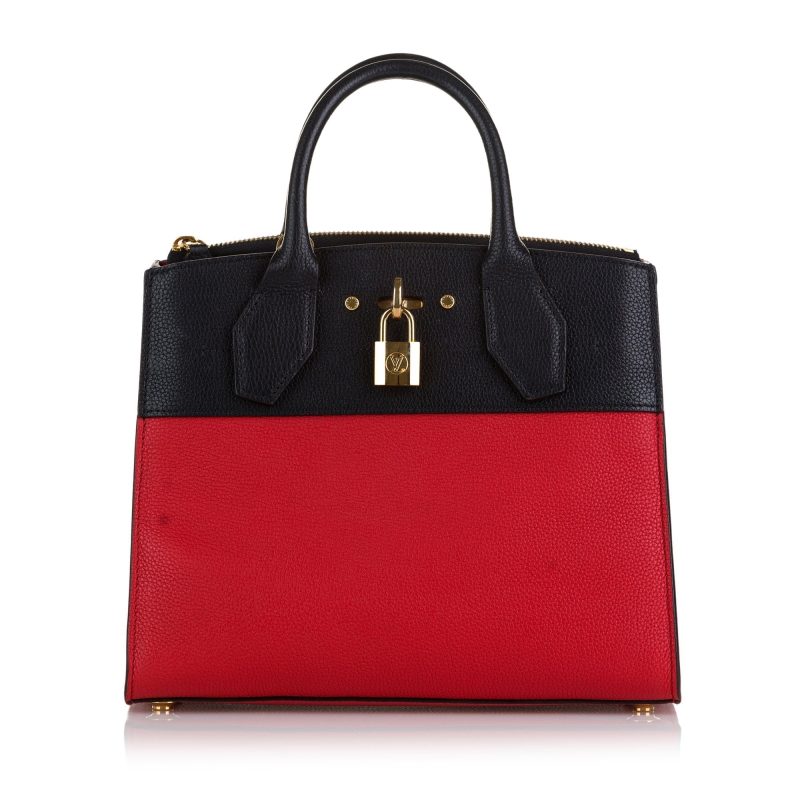 Louis Vuitton City Steamer PM Bicolor Taurillon - Image 2