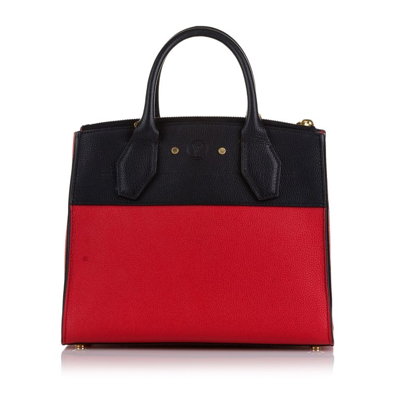 Louis Vuitton City Steamer PM Bicolor Taurillon - Image 4