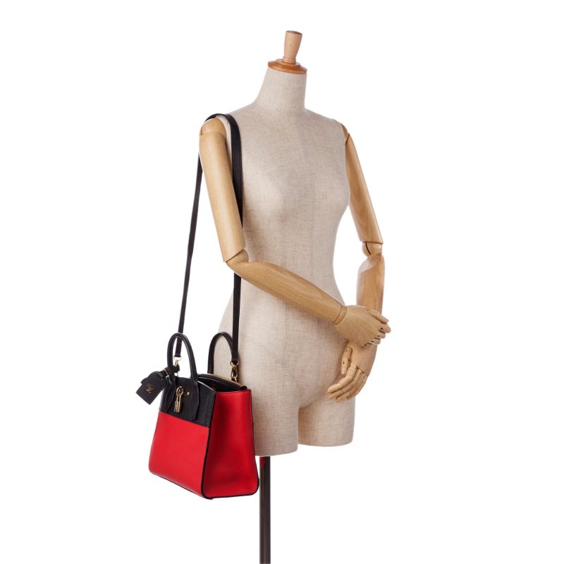 Louis Vuitton City Steamer PM Bicolor Taurillon - Image 10