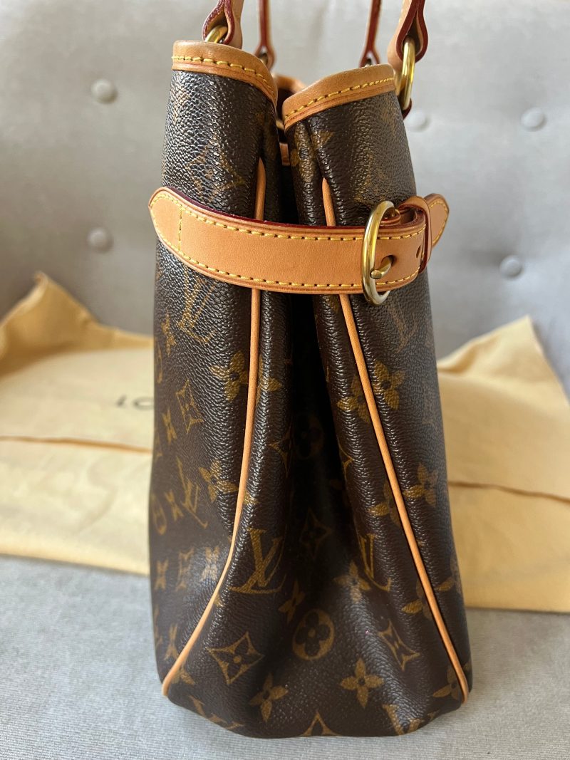 Louis Vuitton Batignolles Horizontal Monogram Canvas Tote Bag Brown Large - Image 11