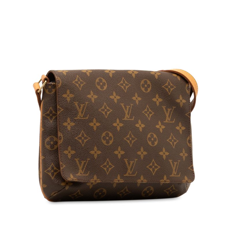 Brown Louis Vuitton Monogram Musette Tango Short Strap Shoulder Bag - Image 2