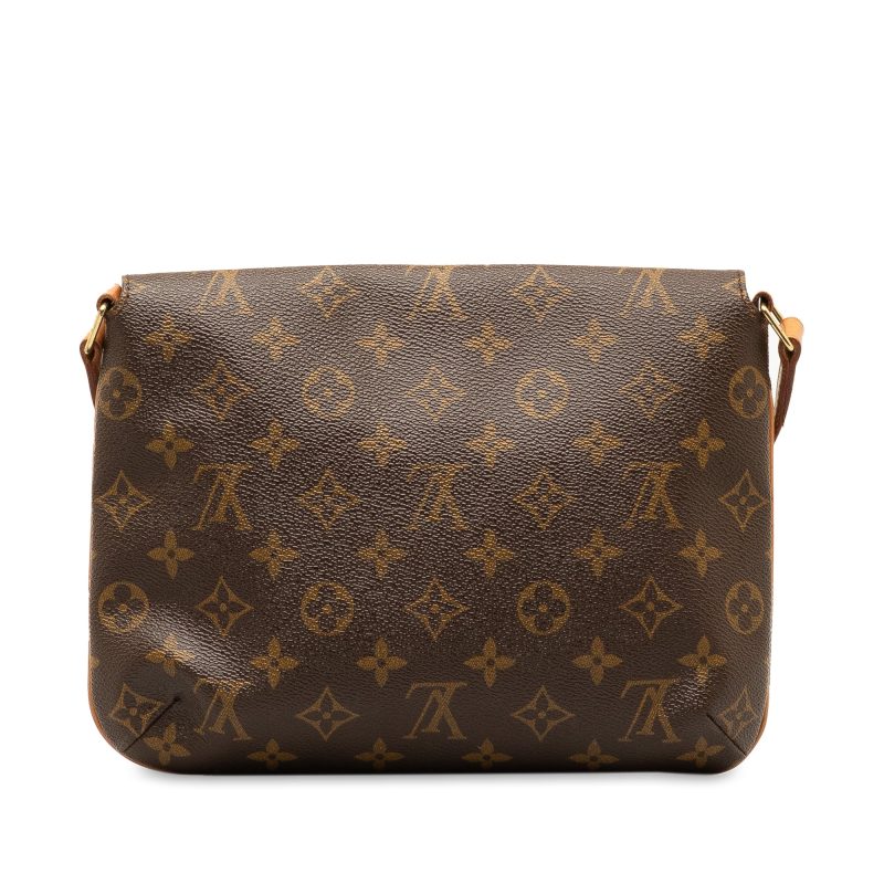 Brown Louis Vuitton Monogram Musette Tango Short Strap Shoulder Bag - Image 3