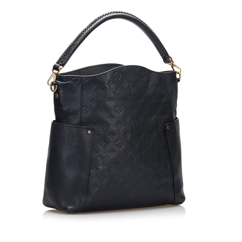 LOUIS VUITTON Bagatelle Monogram Empreinte Leather Shoulder Bag Rose Trianon - Image 3
