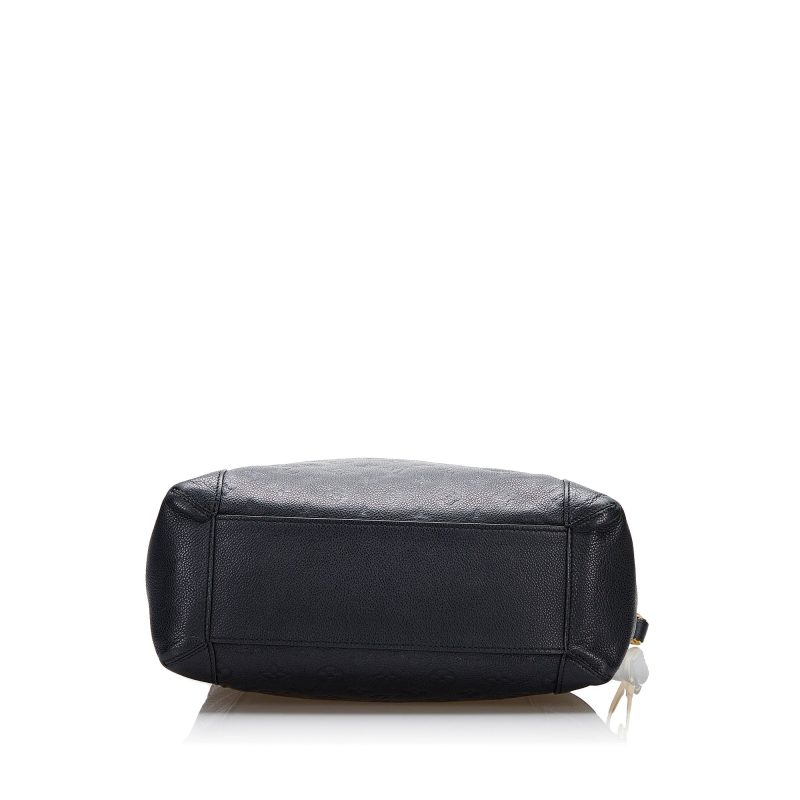 LOUIS VUITTON Bagatelle Monogram Empreinte Leather Shoulder Bag Rose Trianon - Image 5