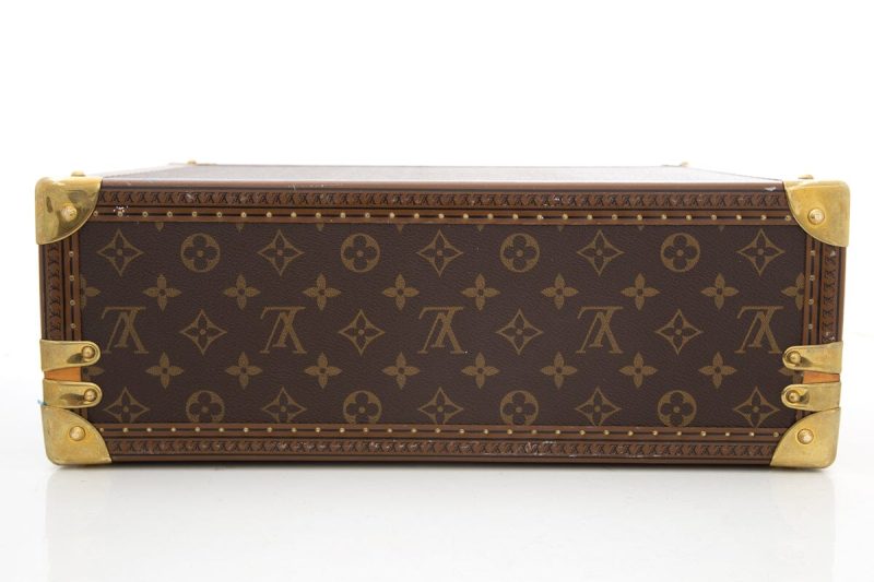 Louis Vuitton Brown Monogram 3 Watch Case - Image 5
