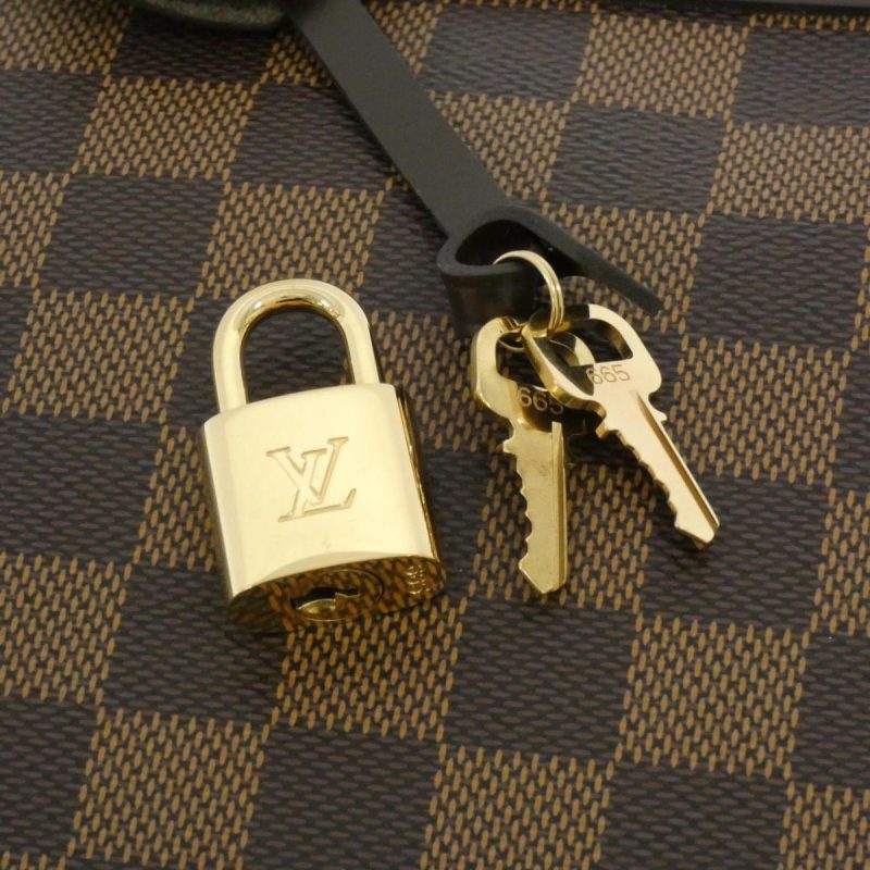 Louis Vuitton Damier Amazone Shoulder Bag SPO Brown N48074 - Image 5
