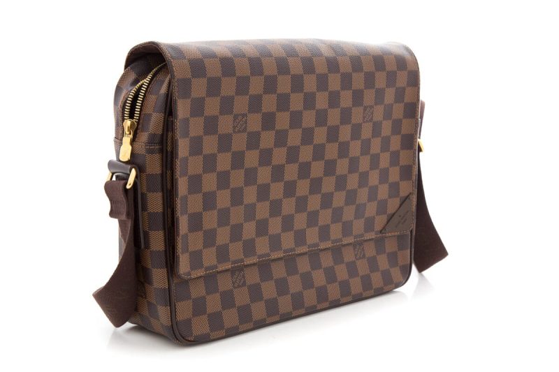 Louis Vuitton Brown Damier Ebene Siena Handbag - Image 3
