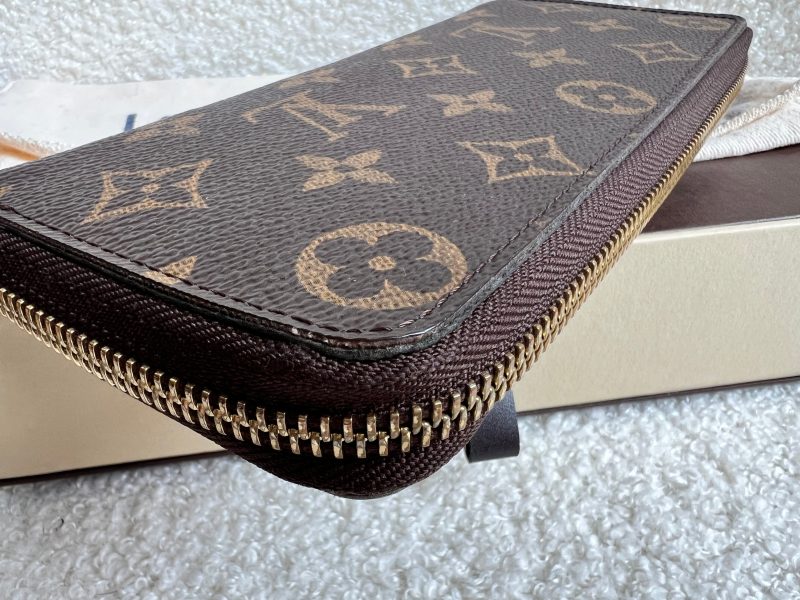 Louis Vuitton Clemence Wallet in Damier Ebene - Image 6