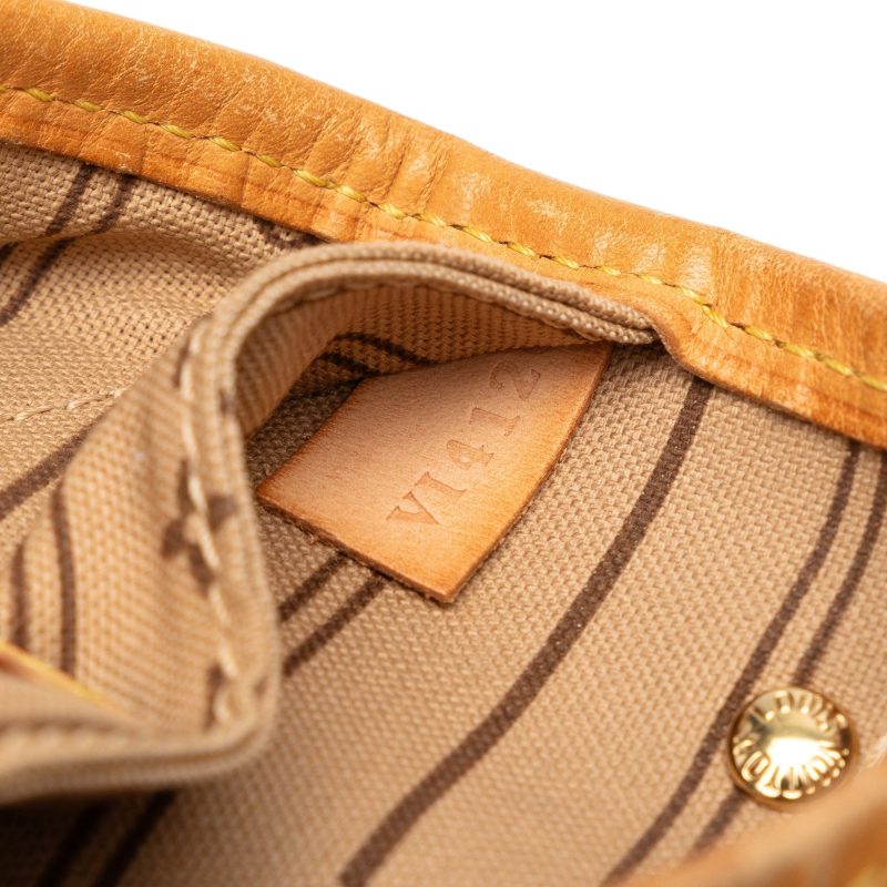 Brown Louis Vuitton Monogram Neverfull PM Tote Bag - Image 5