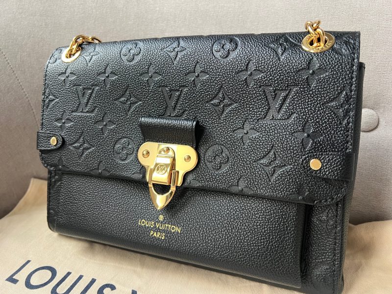 Louis Vuitton Black Empreinte Wallet on Chain Cross-Body - Image 5