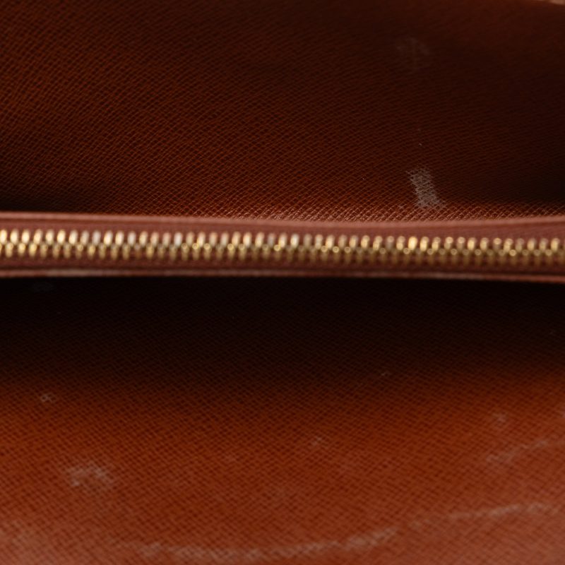 Brown Louis Vuitton Monogram Sarah Long Wallet - Image 6