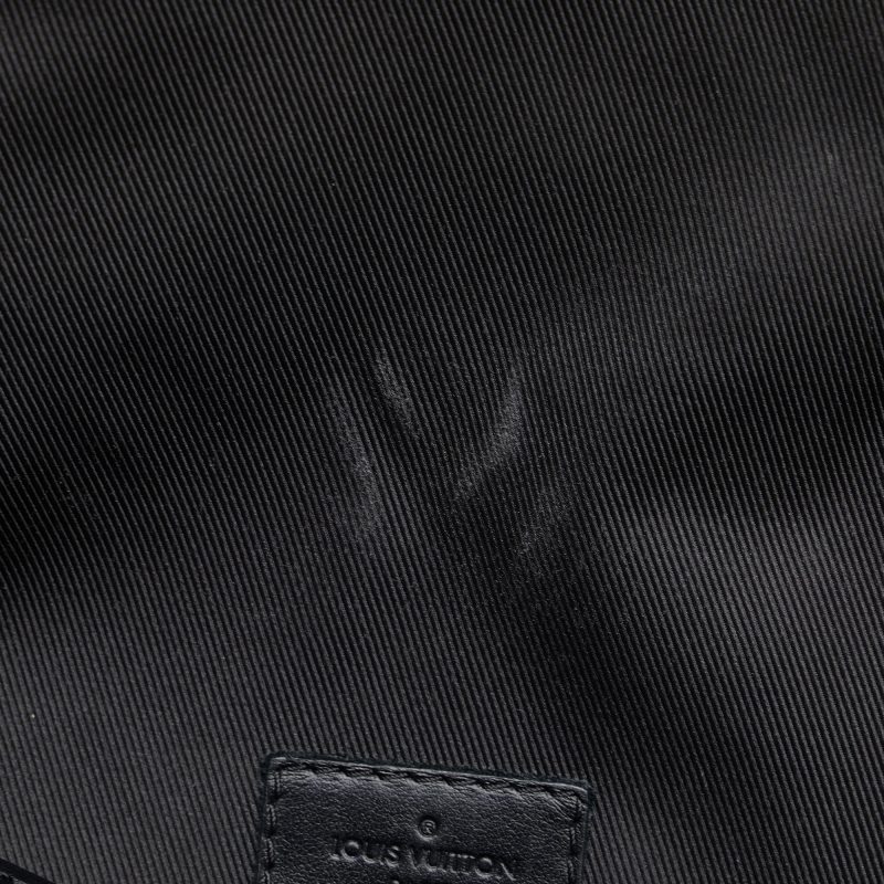 Black Louis Vuitton Monogram Taurillon Pochette Steamer Clutch Bag - Image 6