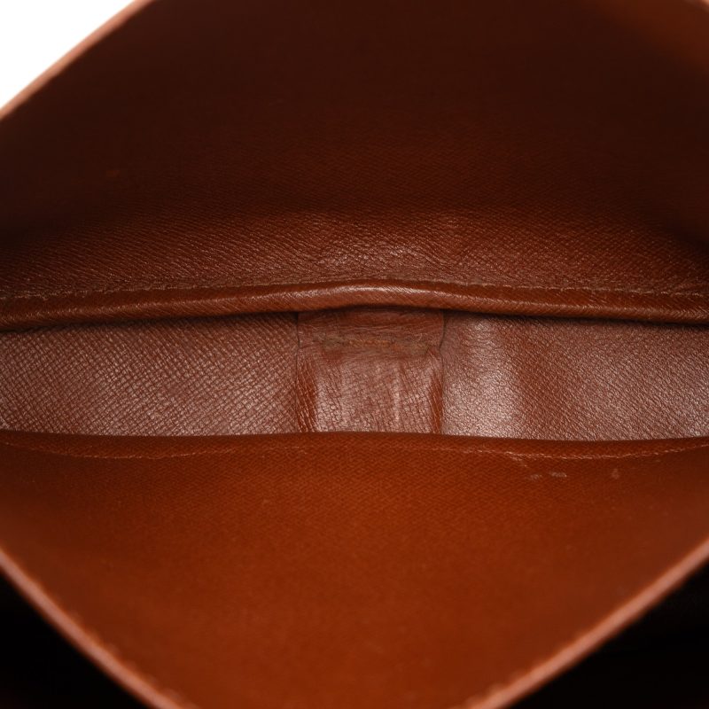 Brown Louis Vuitton Monogram Cartouchiere MM Crossbody Bag - Image 5