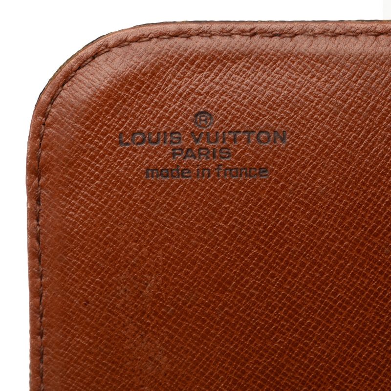 Brown Louis Vuitton Monogram Cartouchiere MM Crossbody Bag - Image 6