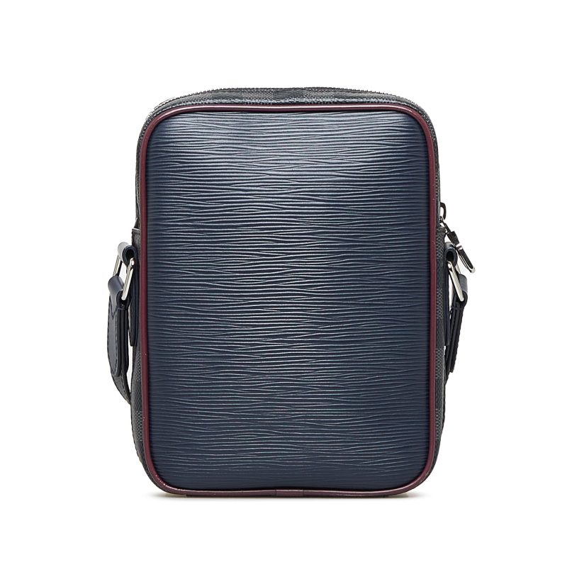 Black Louis Vuitton Epi Danube Crossbody Bag - Image 3