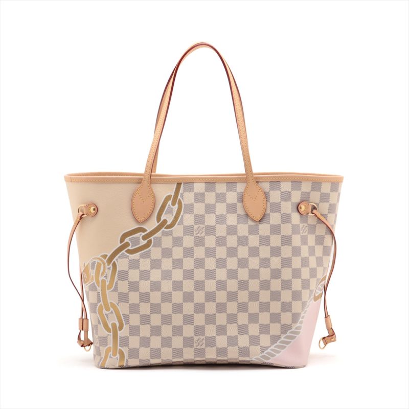 Louis Vuitton Damier Azur Neverfull GM (SHG-3YpfKS) - Image 2