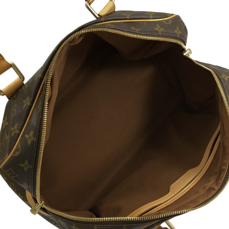 LOUIS VUITTON Carryall MM Monogram Canvas Shoulder Bag Brown - Image 5