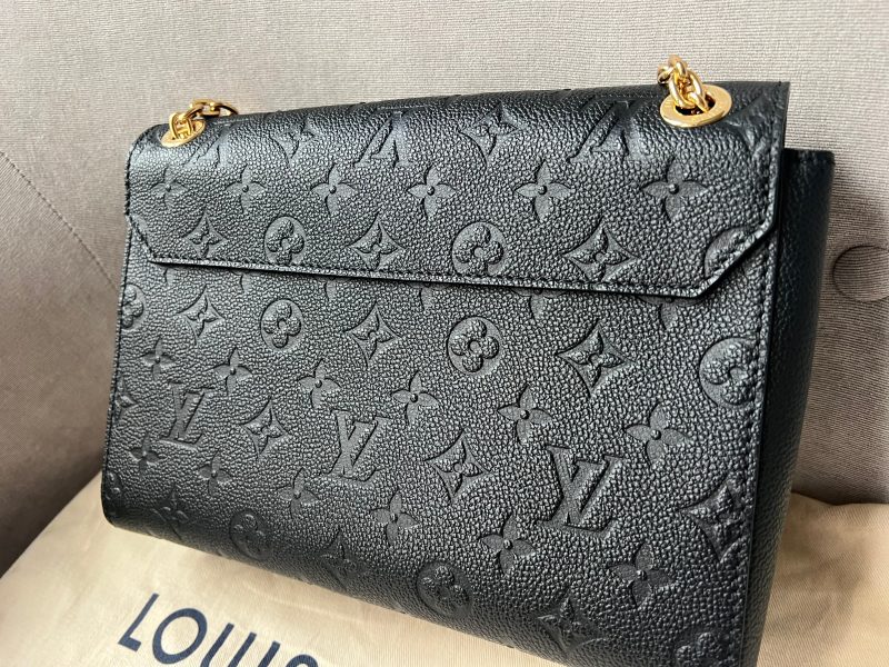 Louis Vuitton Black Empreinte Wallet on Chain Cross-Body - Image 14