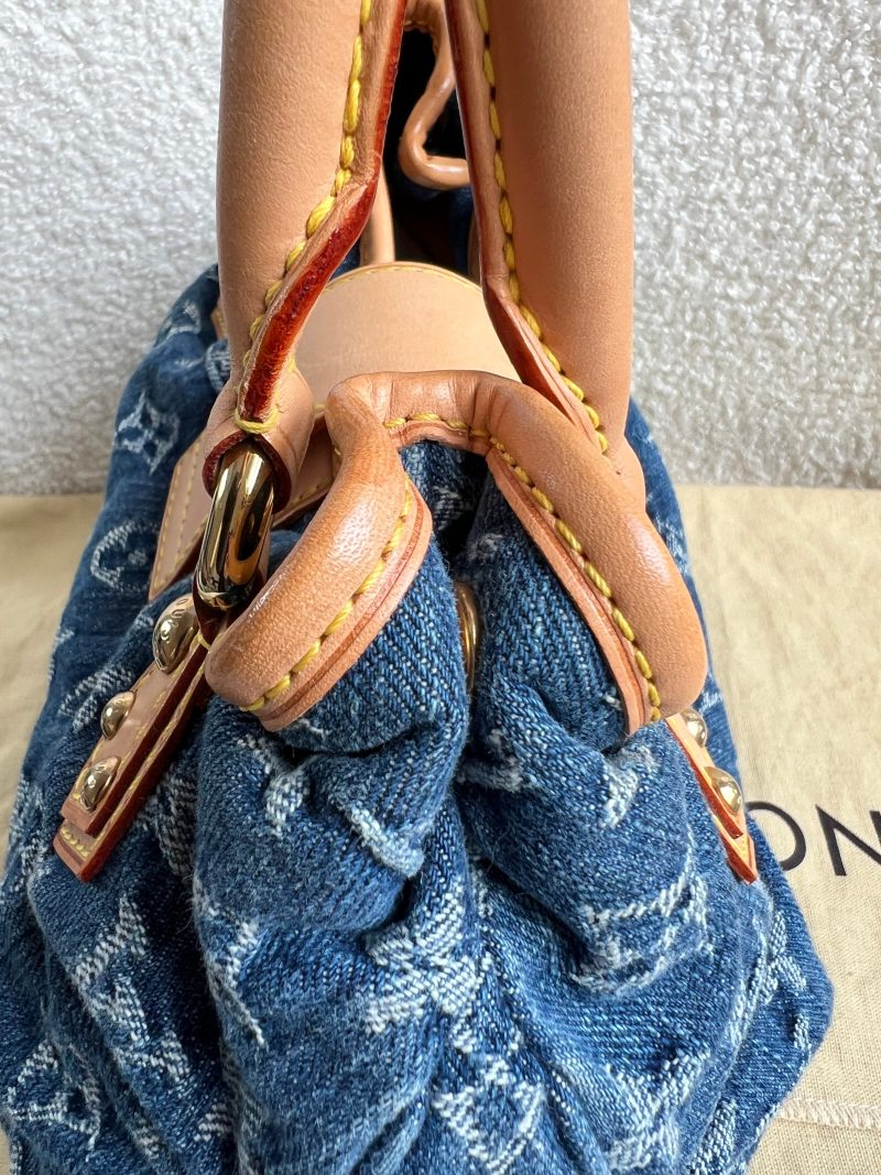 Louis Vuitton Blue Empreinte Monogram Twice Bag - Image 12