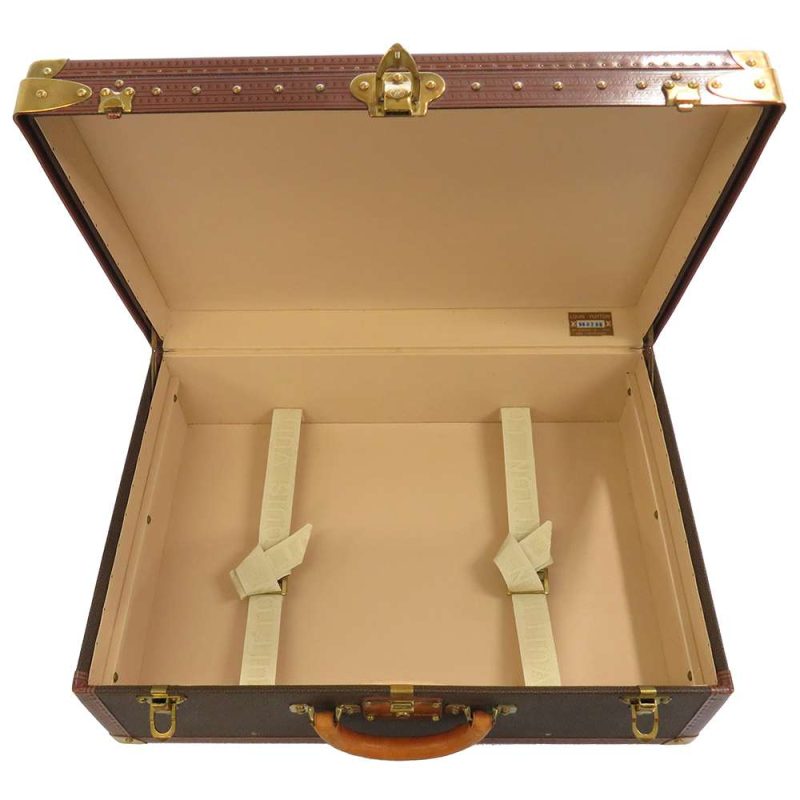 LOUIS VUITTON Alma Red N53151 Damier Ebene Canvas Size PM - Image 5
