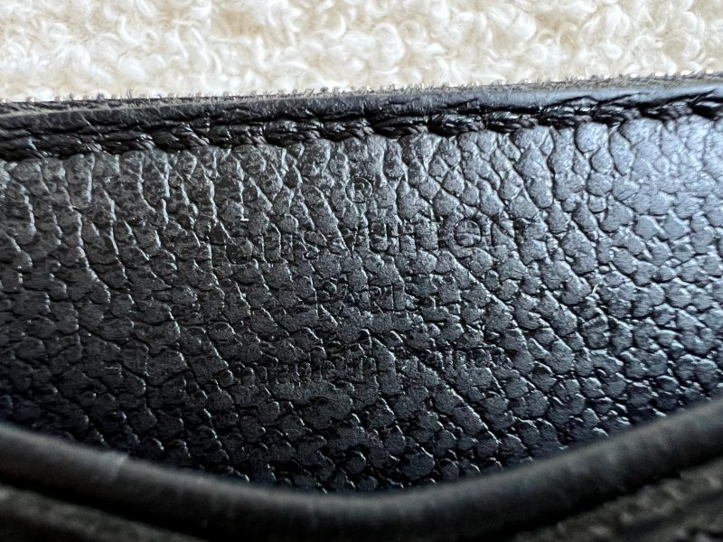 Louis Vuitton Black Monogram Empreinte Pochette Metis Bag - Image 6
