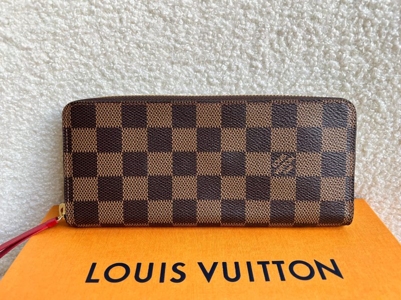 Louis Vuitton Clemence Wallet in Damier Ebene - Image 2