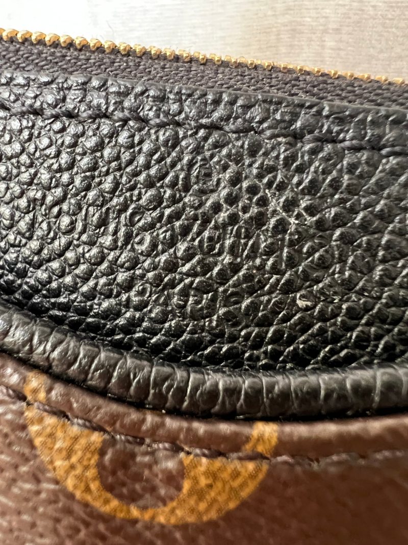 Louis Vuitton Black and Monogram Pallas Pochette - Image 11