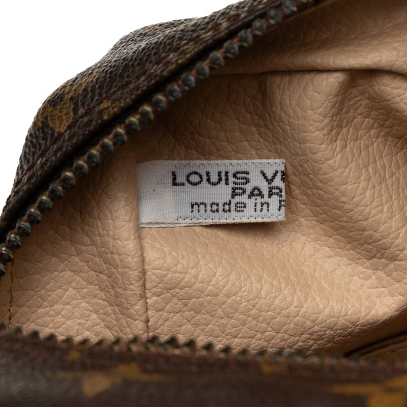 Brown Louis Vuitton Monogram Trousse Toilette 28 Pouch - Image 6