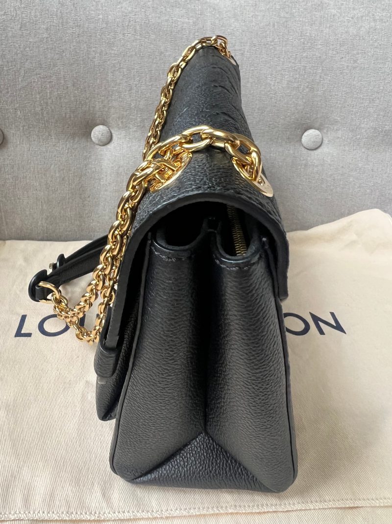 Louis Vuitton Black Empreinte Wallet on Chain Cross-Body - Image 15
