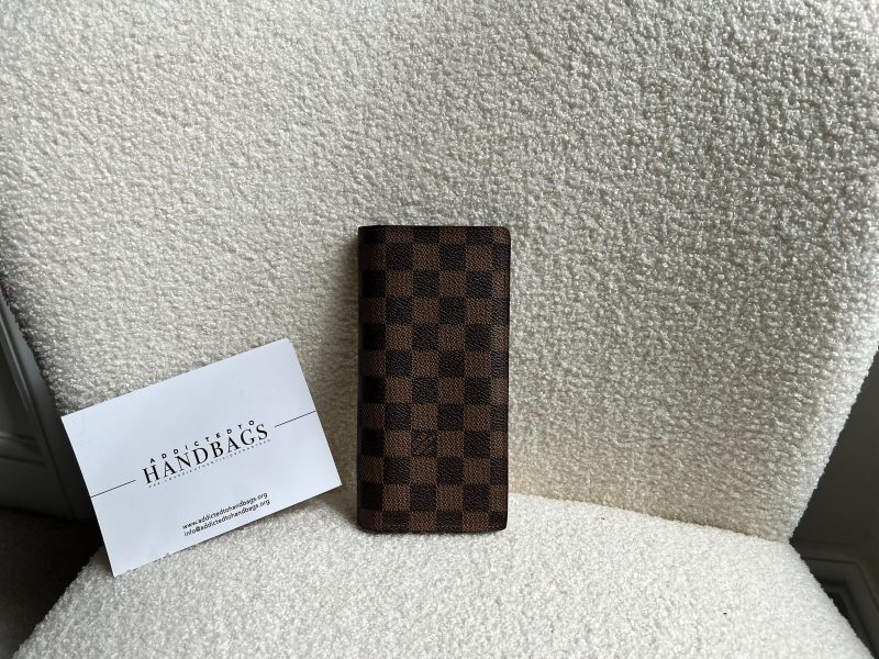 Louis Vuitton Brazza Wallet Monogram Upside Down Canvas Infrarouge Initials
