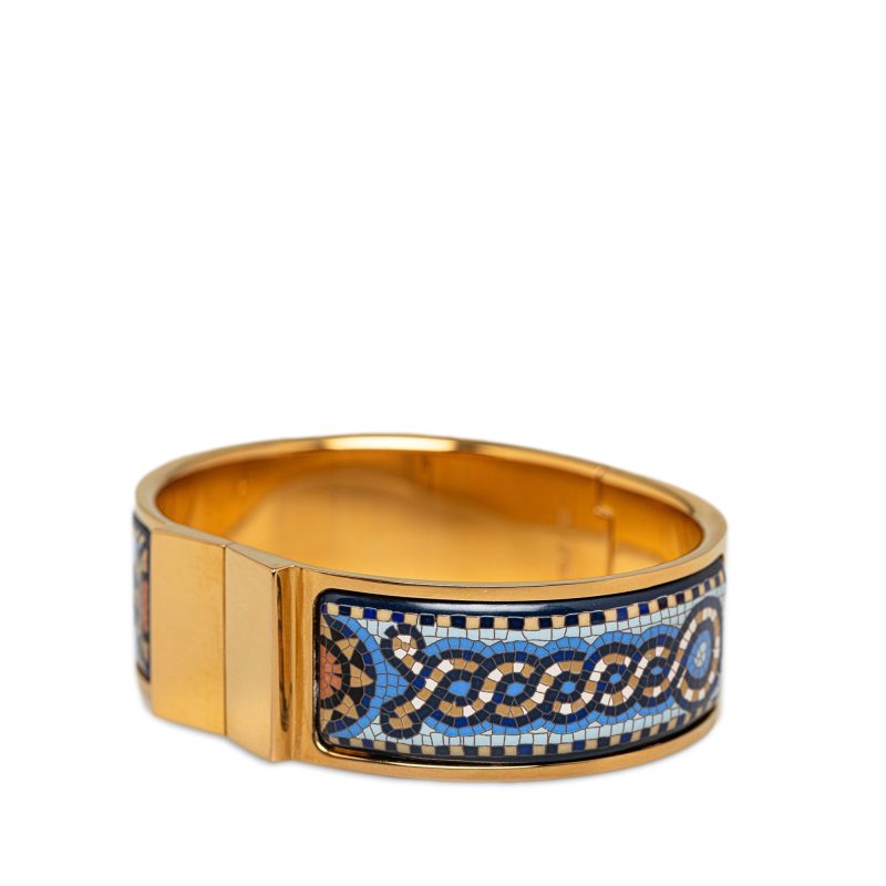 Gold Louis Vuitton Monogram Charm Key Chain - Image 2