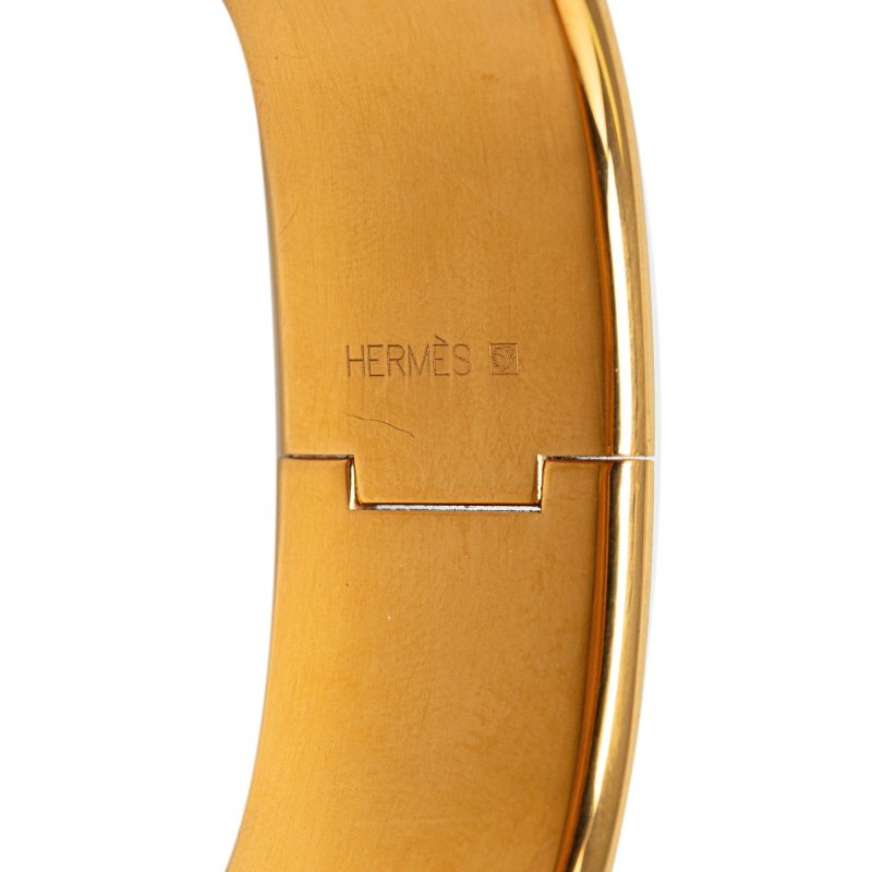 Gold Louis Vuitton Monogram Charm Key Chain - Image 4
