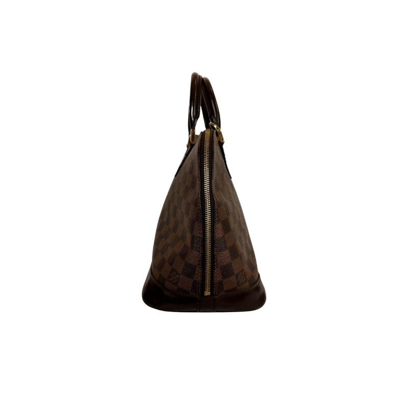 Louis Vuitton Alma Dark Purple Cassis Epi Leather - Image 4