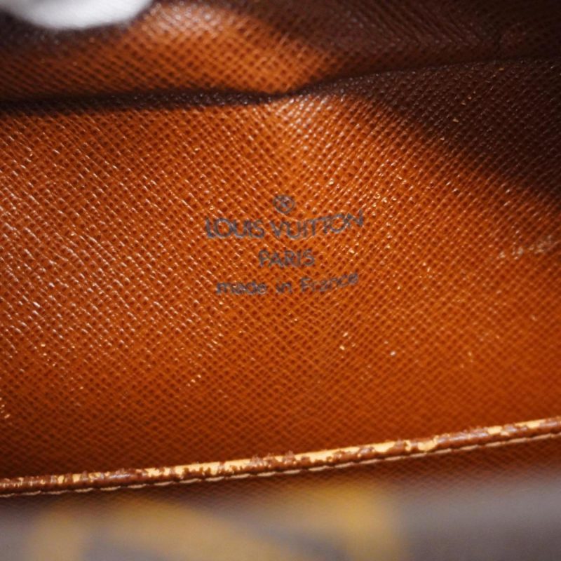 LOUIS VUITTON Chalk・Pouch granite grayM81572 Taurillon Clamming - Image 6