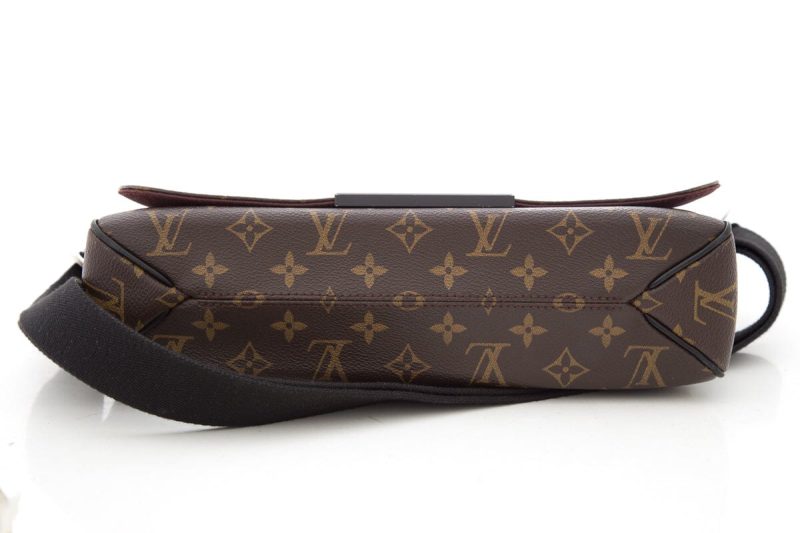 Louis Vuitton Brown & Black Silk BB Bandeau Scarf - Image 5