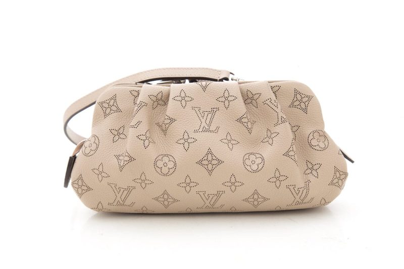 Louis Vuitton Beige Silk Mix & Straps Bandeau Scarf - Image 4