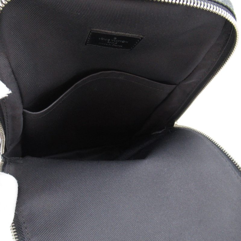 LOUIS VUITTON Avenue Sling Damier Graphite Backpack Bag Black - Image 5