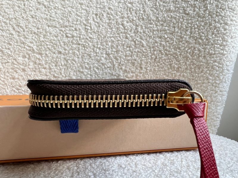 Louis Vuitton Clemence Wallet in Damier Ebene - Image 5