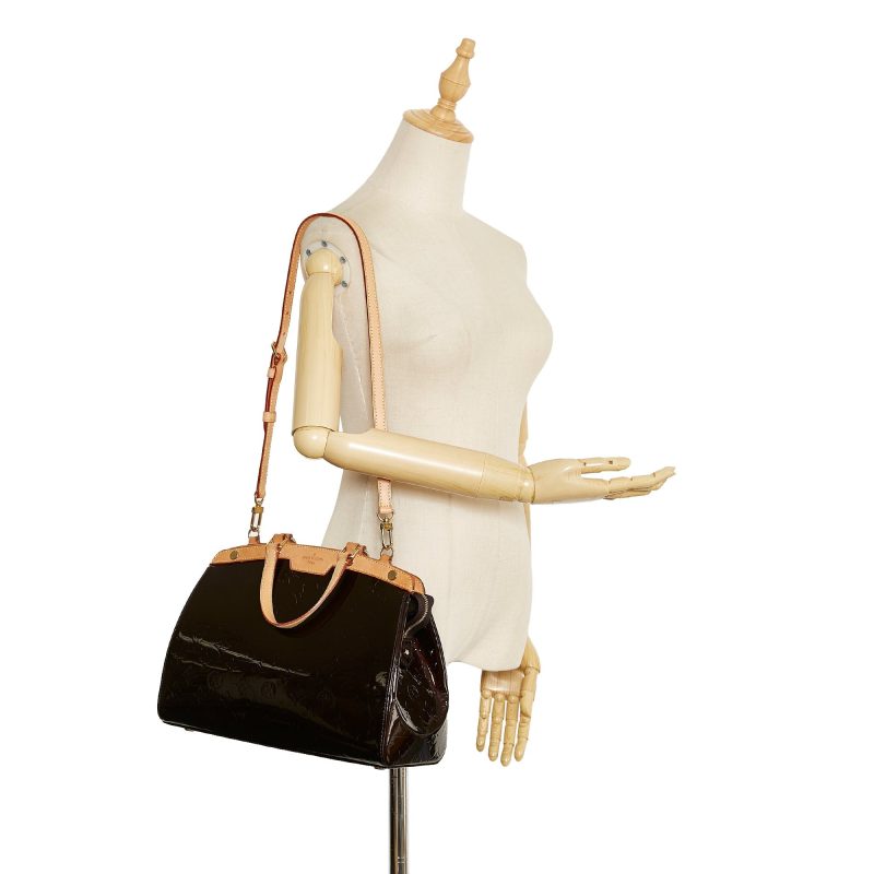 Louis Vuitton Brea MM Purple Monogram Vernis - Image 10