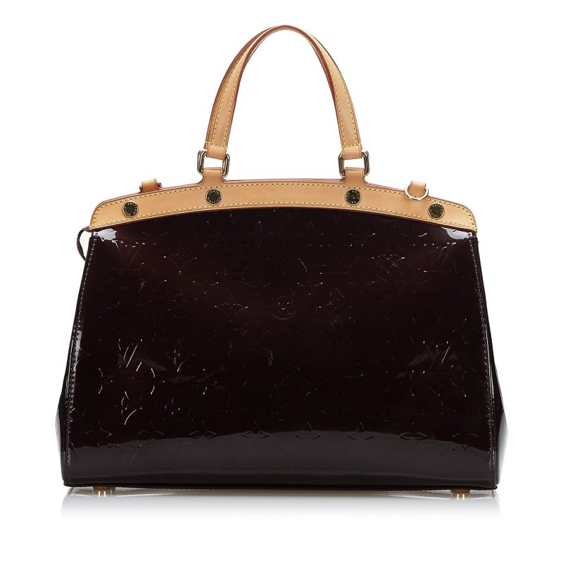 Louis Vuitton Brea MM Purple Monogram Vernis - Image 4